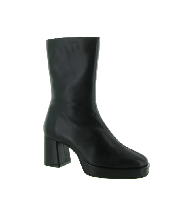 bottines et boots - Classique & Chic - femme - Cuir - Noir - Creator