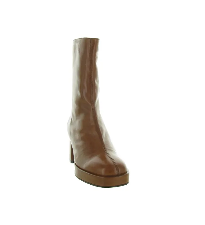 bottines et boots - Classique & Chic - femme - Cuir - Marron - Creator