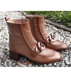 bottines et boots - Classique & Chic - femme - Cuir - Marron - Hispanitas