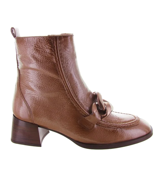 bottines et boots - Classique & Chic - femme - Cuir - Marron - Hispanitas