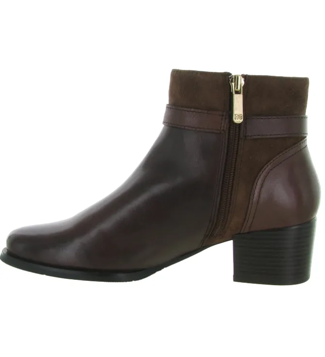 bottines et boots - Classique & Chic - femme - Cuir - Marron - Regarde le ciel...