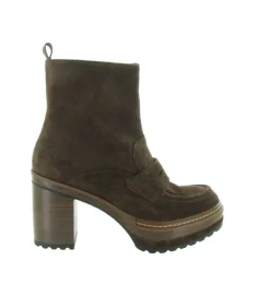 bottines et boots - Classique & Chic - femme - Nubuck - Marron - Pons quintana