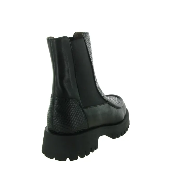 bottines et boots - Classique & Chic - femme - Cuir - Noir - Minka design
