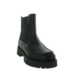 bottines et boots - Classique & Chic - femme - Cuir - Noir - Minka design
