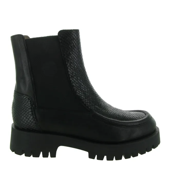 bottines et boots - Classique & Chic - femme - Cuir - Noir - Minka design