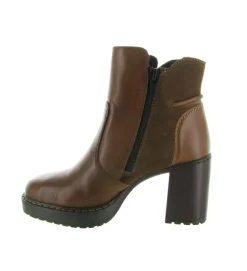 bottines et boots - Classique & Chic - femme - Cuir - Marron - Rieker