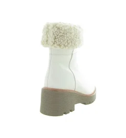 bottines et boots - Classique & Chic - femme - Cuir - Blanc - Regarde le ciel...