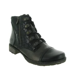 bottines et boots - Classique & Chic - femme - Cuir - Noir - Remonte