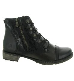 bottines et boots - Classique & Chic - femme - Cuir - Noir - Remonte