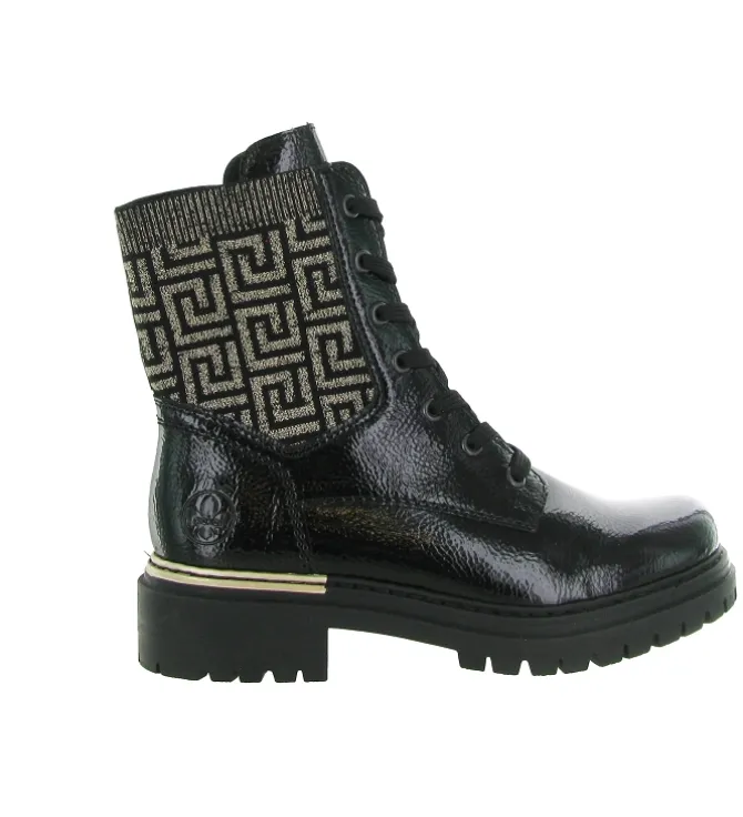 bottines et boots - Classique & Chic - femme - Synthétique - Noir - Rieker