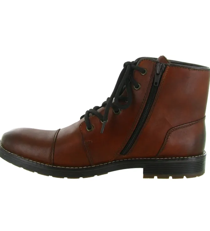 bottines et boots - Classique & Chic - homme - Cuir - Marron - Rieker
