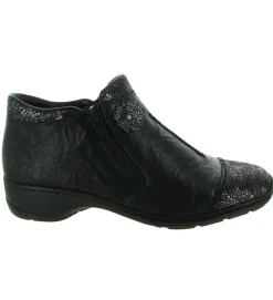 bottines et boots - Classique & Chic - femme - Synthétique - Noir - Rieker