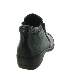 bottines et boots - Classique & Chic - femme - Synthétique - Noir - Rieker