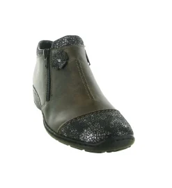 bottines et boots - Classique & Chic - femme - Synthétique - Bronze - Rieker