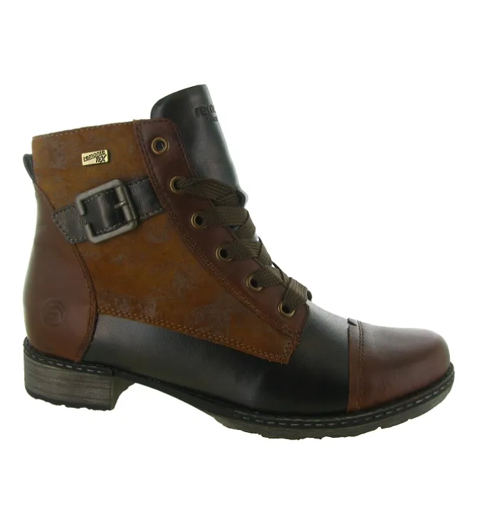 bottines et boots - Classique & Chic - femme - Cuir - Chestnut - Remonte