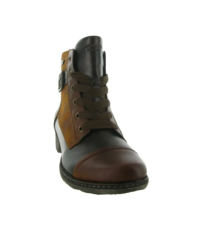 bottines et boots - Classique & Chic - femme - Cuir - Chestnut - Remonte