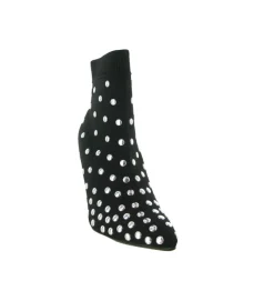 bottines et boots - Classique & Chic - femme - Textile - Noir - Karl lagerfeld