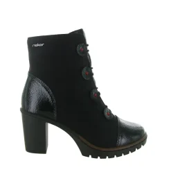 bottines et boots - Classique & Chic - femme - Synthétique - Noir - Rieker