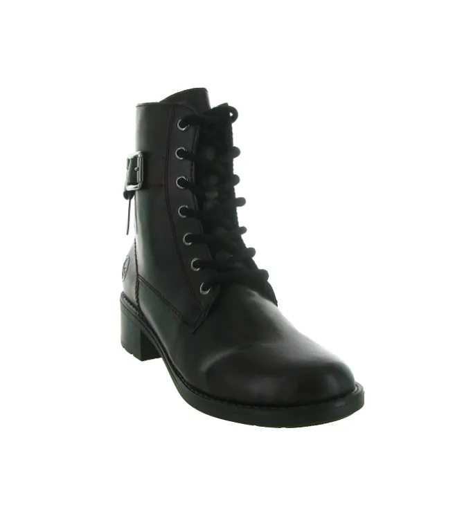 bottines et boots - Classique & Chic - femme - Synthétique - Bordeaux - Rieker