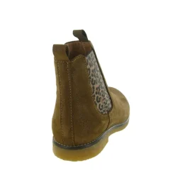 bottines et boots - - junior fille - Cuir - Léopard - Bellamy