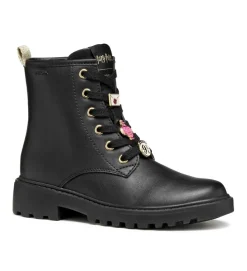 bottines et boots - - junior fille - Synthétique - Noir - Geox