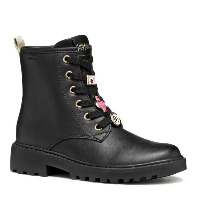 bottines et boots - - junior fille - Synthétique - Noir - Geox