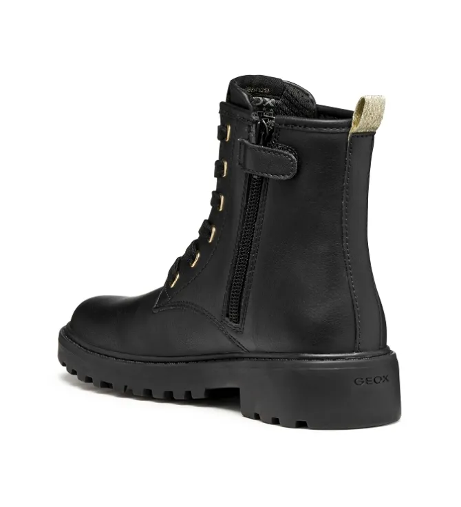 bottines et boots - - junior fille - Synthétique - Noir - Geox