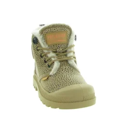 bottines et boots - - junior fille - Nubuck - Léopard - Palladium