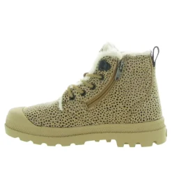bottines et boots - - junior fille - Nubuck - Léopard - Palladium