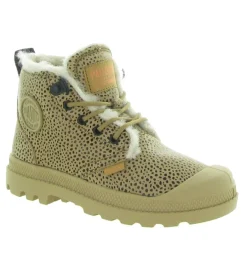 bottines et boots - - junior fille - Nubuck - Léopard - Palladium