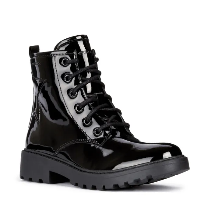 bottines et boots - - junior fille - Synthétique - Noir - Geox