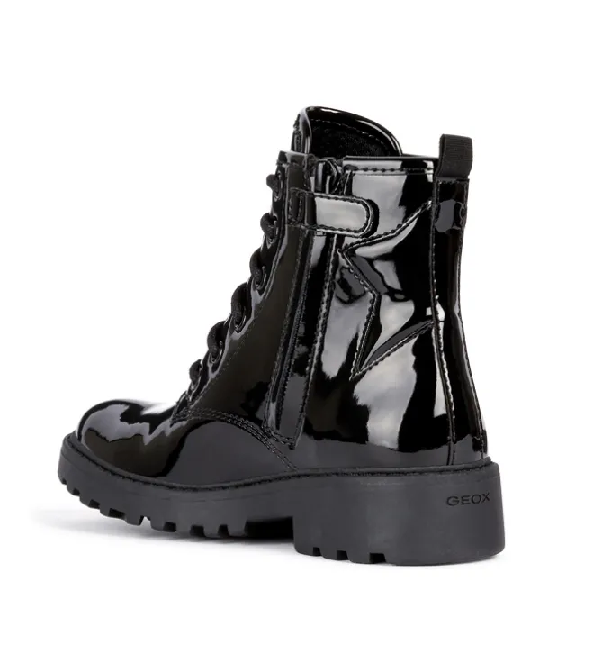 bottines et boots - - junior fille - Synthétique - Noir - Geox