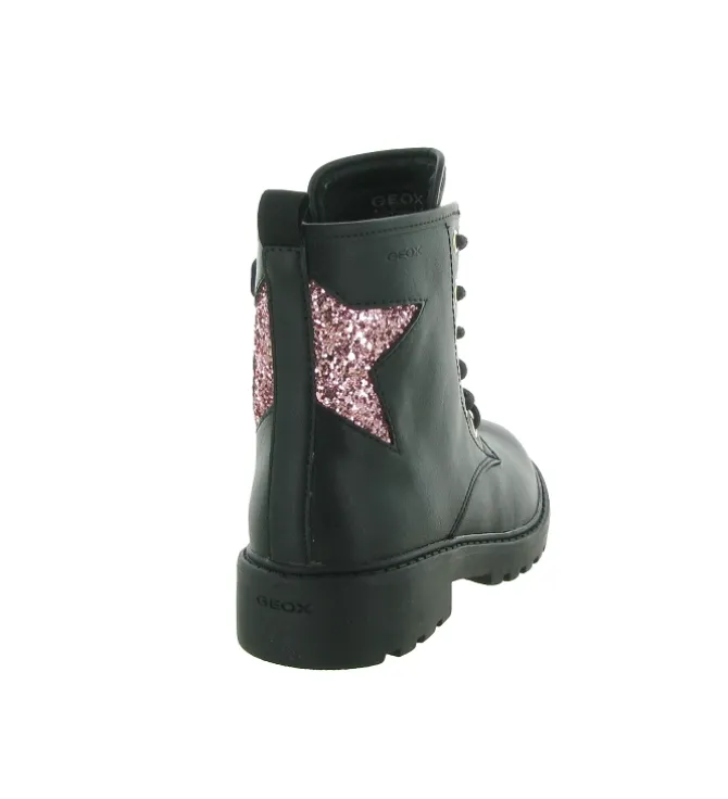 bottines et boots - - junior fille - Synthétique - Noir - Geox