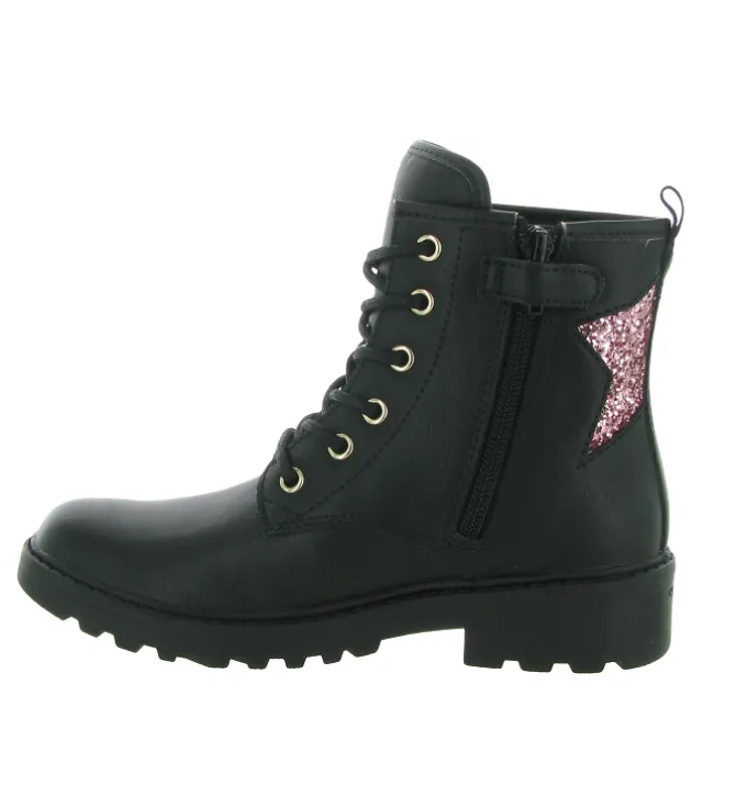 bottines et boots - - junior fille - Synthétique - Noir - Geox
