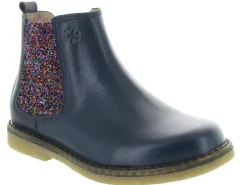 bottines et boots - - junior fille - Cuir - Bleu Marine - Acebos