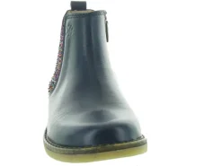 bottines et boots - - junior fille - Cuir - Bleu Marine - Acebos