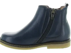 bottines et boots - - junior fille - Cuir - Bleu Marine - Acebos