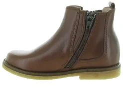 bottines et boots - - junior fille - Cuir - Marron - Acebos