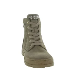bottines et boots - - junior fille - Nubuck - Taupe - Babybotte