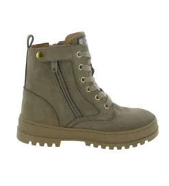 bottines et boots - - junior fille - Nubuck - Taupe - Babybotte