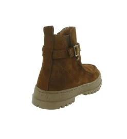 bottines et boots - - junior fille - Nubuck - Marron - Babybotte