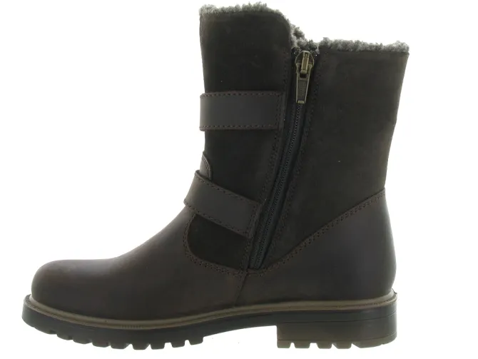 bottines et boots - - junior fille - Cuir - Marron - Primigi