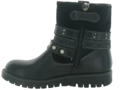 bottines et boots - - junior fille - Cuir - Noir - Primigi