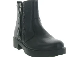 bottines et boots - - junior fille - Cuir - Noir - Primigi