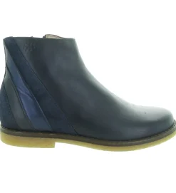 bottines et boots - - junior fille - Cuir - Bleu Marine - Acebos