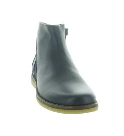 bottines et boots - - junior fille - Cuir - Bleu Marine - Acebos