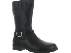 bottines et boots - - junior fille - Cuir - Noir - Bopy