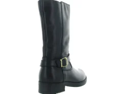 bottines et boots - - junior fille - Cuir - Noir - Bopy