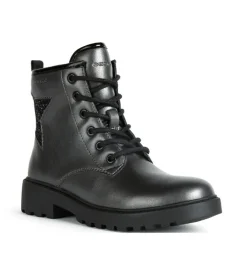 bottines et boots - - junior fille - Synthétique - Argent - Geox