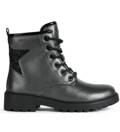 bottines et boots - - junior fille - Synthétique - Argent - Geox